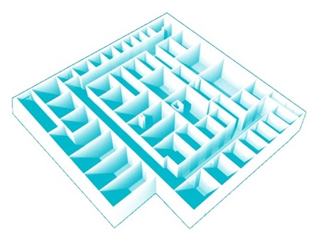 Lagerraum-Bereich 3D Storage